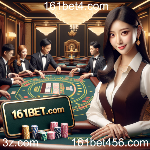 Experiência Imersiva no Casino ao Vivo do 161bet4.com
